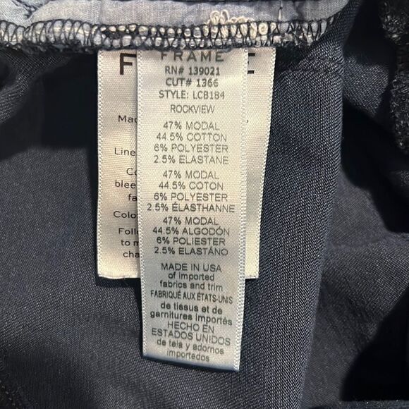 Frame Denim Le Crop Flare High-Rise Jeans Size 30 - Picture 15 of 16